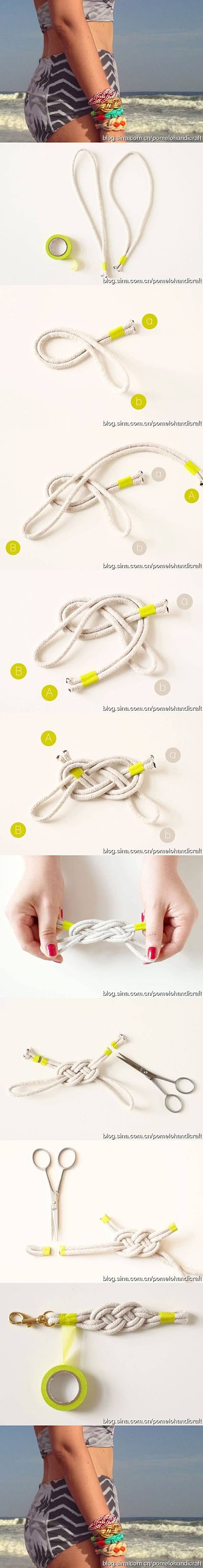 14 DIY Knot Bracelets bd417d12