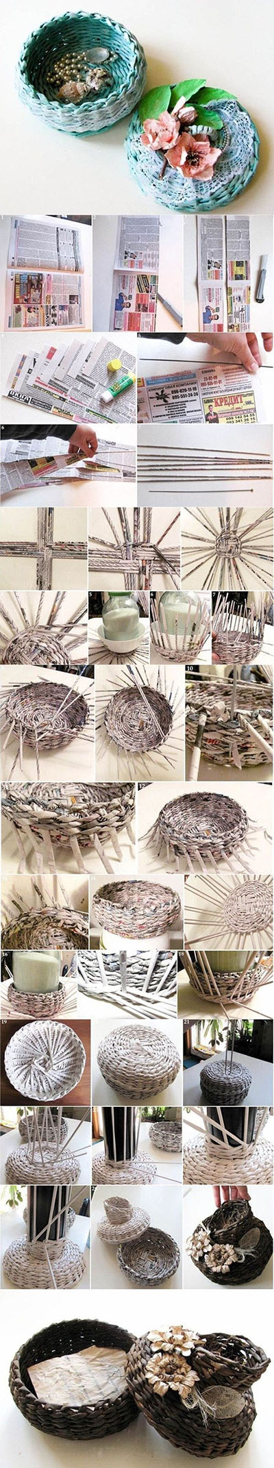 20 weaved basket tutorial3f251f