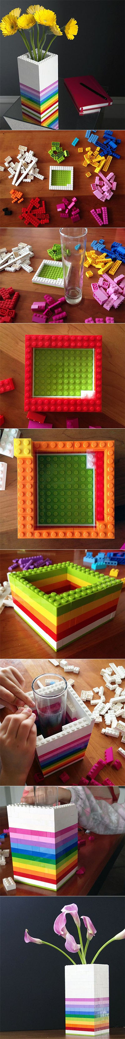 5 DIY Lego Vase 818dce4