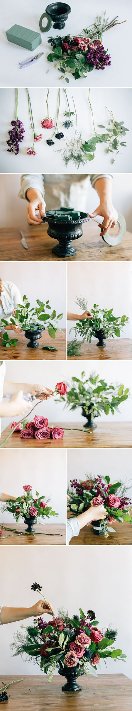 6 DIY a Floral Urn Centerpiece57a9302c