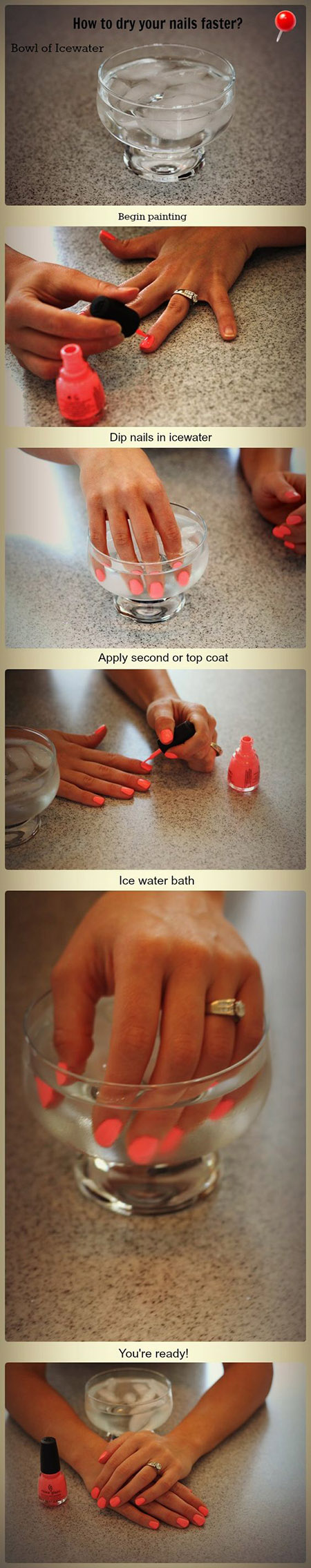 How to dry your nails fast and easy | Useful Tutorials