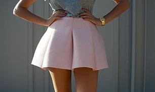 DIY Scuba Mini Skirt