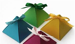 Diy Pyramid Gift Boxes