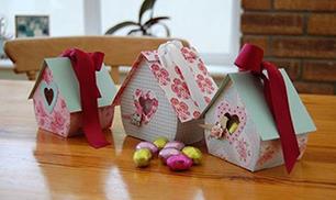 DIY Bird Nest Gift Box