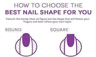 How to choose the best nail shape for you