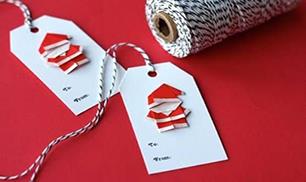 DIY Cute Paper Santa Claus