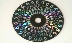 Recycled CDs DIY