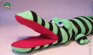 DIY Sock Crocodile Stuffed Animal