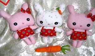 DIY Cute Fabric Bunny