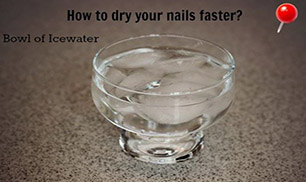 How to dry your nails fast and easy